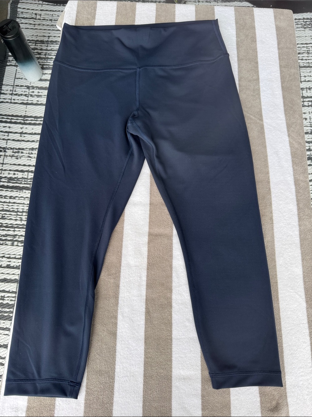lululemon athletica Women Navy High-Rise Athletic Leggings